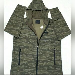 ♦️Camo Abercrombie & Fitch Full Zip Hooded Jacket♦️